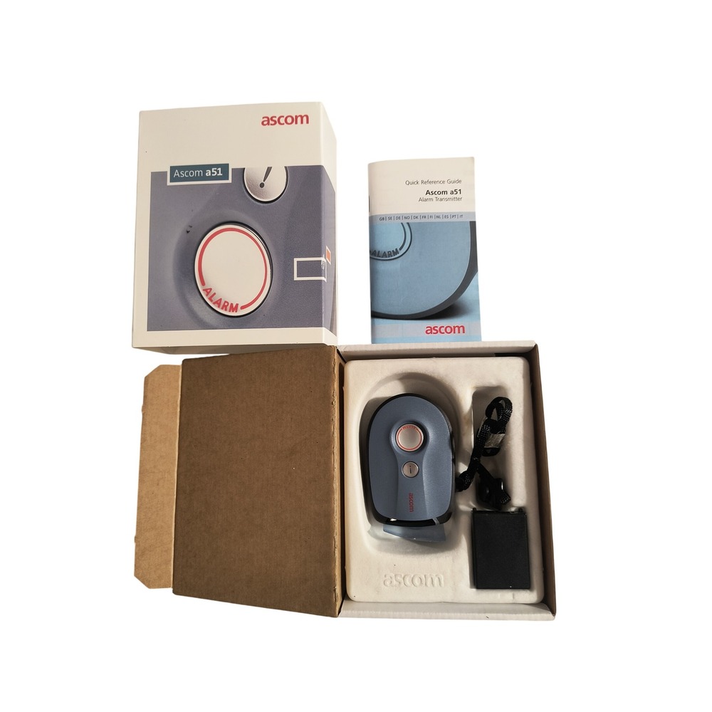 Ascom a51 Alarm Transmitter Wireless Security Device AMIE-AABAB/11 New In Box
